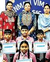 Sanmati School organizes newspaper reading competition for students YUGMARG NEWSPAPER