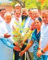 Under Sankalp Se Siddhi programme, Kabirpanthi plants sapling in the name of mother YUGMARG NEWSPAPER