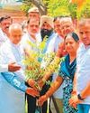 Under Sankalp Se Siddhi programme, Kabirpanthi plants sapling in the name of mother YUGMARG NEWSPAPER