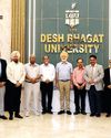 DBU hosts delegation of VCs and directors under peer learning initiative by Governor YUGMARG NEWSPAPER