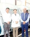HLL lifecare limited demonstrates "Arogya Maitri Bhishm Cube" to medical professionals at PGIMER YUGMARG NEWSPAPER
