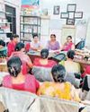 Monthly meeting of Jan Arogya Samiti organized YUGMARG NEWSPAPER