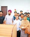 Library opened in Panchayat Bhawan in village Janesero, children's education gets a new dimension YUGMARG NEWSPAPER