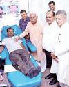 117 Units of blood donated at Yamunanagar Civil Hospital by International Vaish Federation YUGMARG NEWSPAPER