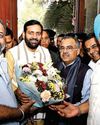 Haryana Chief Minister Nayab Singh Saini meets industrialists and eminent citizens in Ludhiana YUGMARG NEWSPAPER