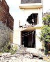 Govt strikes hard in drug war: Illegal assets of drug smugglers bulldozed back to back YUGMARG NEWSPAPER