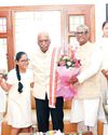 People across party lines felicitate Satya Pal Jain on his 73rd birthday YUGMARG NEWSPAPER