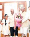 People across party lines felicitate Satya Pal Jain on his 73rd birthday YUGMARG NEWSPAPER