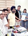 Joint delegation of Mohali District, Kharar Chemists Asso meets Kulwant Singh, SSP Harmandeep and ADC Sanjeev Garg YUGMARG NEWSPAPER