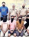 Cl staff Moga arrests 5 people with 5 illegal pistols, 12 live rounds and motorcycle YUGMARG NEWSPAPER