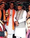 Governor visits Devta Maheshwar Temple at Pujarli YUGMARG NEWSPAPER