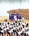 500 NCC Naval Cadets celebrate International Day of Yoga at Scenic Thein Lake, Ranjit Sagar Dam YUGMARG NEWSPAPER