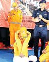 NDRF conducts life-saving disaster management session for NCC Naval Cadets at Partap World School YUGMARG NEWSPAPER