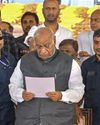 Congress chief Mallikarjun Kharge accuses PM Modi of 'murdering' Constitution YUGMARG NEWSPAPER