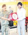 Superannuation retirement of Inspector General (HR & logistics), HQ special DG BSF Western Command, Chd YUGMARG NEWSPAPER