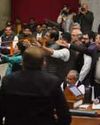 Noisy scenes in Hry assembly as privilege motion against Congress MLA admitted1