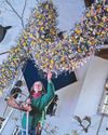 Christmas garland sets record after perfect weather Christmas garland sets record after perfect weather2