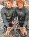 Brothers spot giant lobster bigger than two newborn babies off coast Brothers spot giant lobster bigger than two newborn babies off coast4