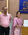 IRCTC પશ્ચિમ ક્ષેત્ર, મુંબઈ દ્વારા ઓગસ્ટ, સપ્ટેમ્બર ૨૦૨૫ માટે શ્રેષ્ઠ કર્મચારી” તરીકે સન્માનિત કરાયા1