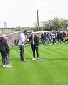 Gregor Poynton MP delivers the first Jack as East Calder Bowls into the 2025 season Gregor Poynton MP delivers the first Jack as East Calder Bowls into the 2025 season