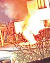 Car fire in residential street described as wilful by police Car fire in residential street described as wilful by police10
