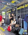 Fare play! City bus stop is turned into a Scotland subs bench11