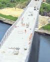 Rugby fans given first chance to set foot on the city's new river crossing1
