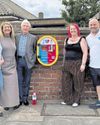 Defibrillator installed in memory of carers Defibrillator installed in memory of carers1