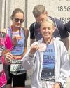 Marathon runner Liam said tube cheers was Freya 'saying thank you'6