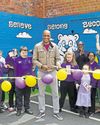 Grassroots sports mural strikes chord with ex-Leeds United favourite Grassroots sports mural strikes chord with ex-Leeds United favourite11