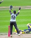 Last-ball run out sees Hawks record Blast tie for second time this season Last-ball run out sees Hawks record Blast tie for second time this season33