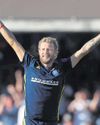 Berg rolls back the years with SPL hat-trick Berg rolls back the years with SPL hat-trick26