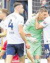 PNE's great Dane ensured that two well-matched sides couldn't be split24
