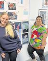 Caritas Care's create powerful recycled artwork for Eco Town Gallery, Leyland20