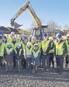 Pupils break ground to begin work on new special school12