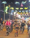Cyclists get sneak preview of the Lights with biking event0