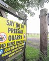 Controversial quarry plans in village are being recommended for refusal11