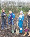 Schoolchildren help a special, faster forest take root in Fylde countryside Schoolchildren help a special, faster forest take root in Fylde countryside11