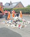 Bin wagon blaze averted by quick-thinking refuse workers Bin wagon blaze averted by quick-thinking refuse workers2