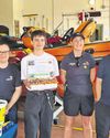 Teenager Luke launches his water safety appeal Teenager Luke launches his water safety appeal9