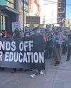 Massive “Hands Off Education” Rally Held At Foley Square