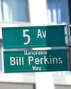 Harlem celebrates legacy of Bill Perkins with new street sign New York Amsterdam News