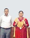 அகில இந்திய வூஷீ போட்டியில் தனலட்சுமி சீனிவாசன் கல்லூரி மாணவிக்கு வெண்கல பதக்கம்86