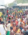 வைகாசி மாத கிருத்திகை திருத்தணி முருகன் கோயிலில் பக்தர்கள் சாமி தரிசனம்95
