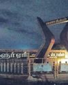 காக்களூர் ஏரி முகப்பு பகுதியில் இரவு நேரங்களில் அணைக்கப்படும் ஒளிரும் மின்விளக்குகள்100