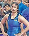 மல்யுத்த தகுதி சுற்று அரையிறுதியில் வினேஷ் போகத் தோல்வி மல்யுத்த தகுதி சுற்று அரையிறுதியில் வினேஷ் போகத் தோல்வி48