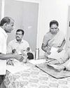 வாலாஜாபாத்தில் நடைபெற்ற ஜமாபந்தியில் 132 மனுக்கள் வாலாஜாபாத்தில் நடைபெற்ற ஜமாபந்தியில் 132 மனுக்கள்91