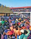 சபரிமலை ஐயப்பன் கோயிலில் நாளை மண்டல பூஜை தங்க அங்கியுடன் ஐயப்பனுக்கு இன்று மாலை தீபாராதனை17