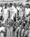 100 நாள் வேலை திட்டத்தில் காந்தி பெயர் நீக்கம் ஆளுநர் மாளிகையை முற்றுகையிட முயன்ற காங்கிரசார் கைது5