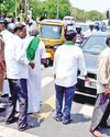 தலைமை செயலகத்தை விவசாயிகள் முற்றுகை0